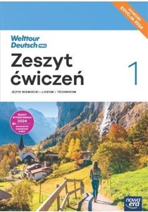 Picture of Welttour Deutsch neu 1 Język niemiecki Zeszyt ćwiczeń Edycja 2024 liceum Technikum