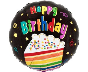 Picture of Balon foliowy Rainbow cake