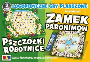 Picture of Zamek Paronimów Pszczółki Robotnice Logopedyczne gry planszowe