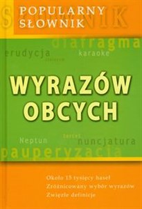 Obrazek Popularny słownik wyrazów obcych