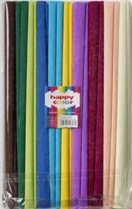 Obrazek Bibuła marszczona Happy Color Mix 10 kolorów