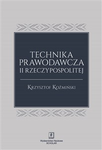 Picture of Technika prawodawcza II Rzeczypospolitej