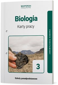 Picture of Biologia 3 Karty pracy Zakres podstawowy Szkoła ponadpodstawowa