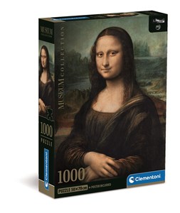 Picture of Puzzle 1000 compact Museum Leonardo Gioconda