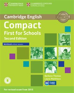 Picture of Compact First for Schools Workbook without Answers + Audio