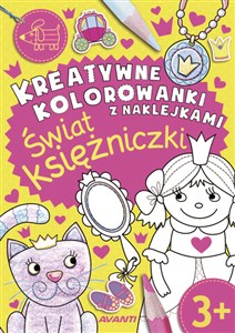 Picture of Kreatywne kolorowanki z naklejkami Księżniczki Zeszyt 14
