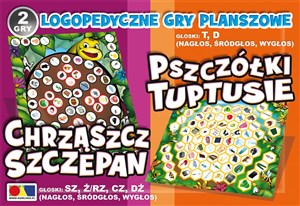 Picture of Chrząszcz Szczepan Pszczółki Tuptusie Logopedyczne gry planszowe