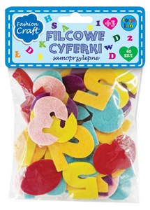 Picture of CYFERKI NAKLEJKI FILCOWE 60 SZTUK