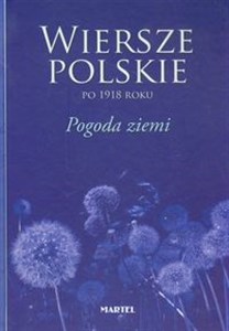 Picture of Wiersze polskie po 1918 roku Pogoda ziemi