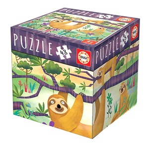 Picture of Puzzle 48 Cube - Leniwce G3