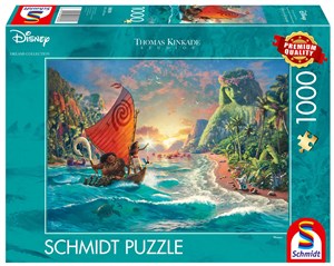 Picture of Puzzle 1000 Thomas Kinkade, Vaiana: Skarb oceanu
