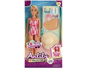 Picture of Lalka 29cm z zestawem ubrań plażowych