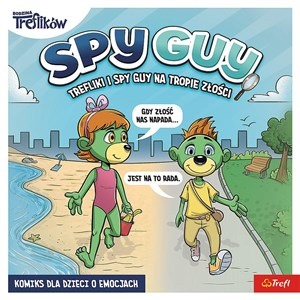 Obrazek Rodzina Treflików Spy Guy Trefliki i Spy Guy na tropie złości Komiks dla dzieci o emocjach
