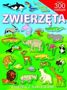 Picture of Zwierzęta książka z naklejkami ponad 300 naklejek