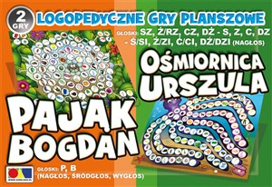 Obrazek Ośmiornica Urszula Pająk Bogdan Logopedyczne gry planszowe