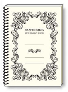 Picture of Kołonotatnik ozdobny A6 64 kartki NB S16P