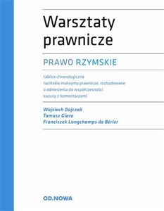 Picture of Warszaty prawnicze Prawo rzymskie