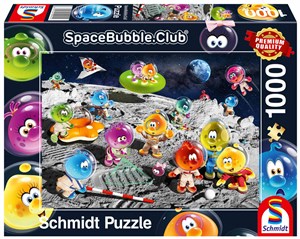 Obrazek Puzzle 1000 Spacebubble, Na księżycu