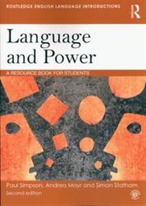 Picture of Language and Power A Resource Book for Students