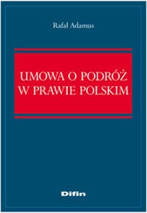 Picture of Umowa o podróż w prawie polskim