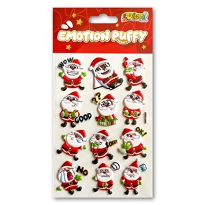 Obrazek Naklejki puffy Emotion Santa Clauses