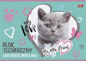 Picture of Blok techniczny A4/10K My Little Friend (10szt)