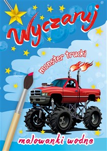 Picture of Wyczaruj monster trucki malowanka wodna