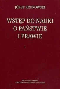 Picture of Wstęp do nauki o państwie i prawie