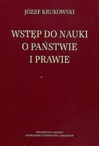 Obrazek Wstęp do nauki o państwie i prawie