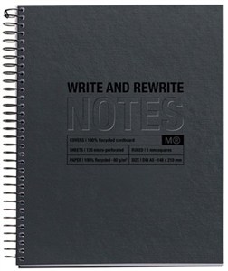 Picture of Kołozeszyt A5/120K kratka czarny