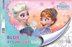 Obrazek Blok rysunkowy A4/20K biały Frozen