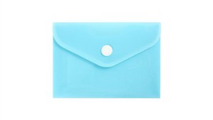 Picture of Teczka A7 kopertowa PP pastel niebieski