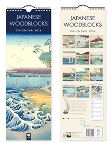 Picture of Kalendarz 2026 paskowy Japońskie drzeworyty