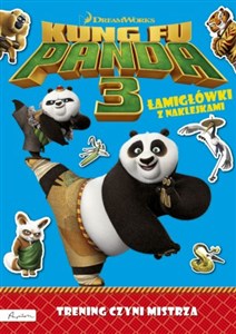 Picture of Dream Works Kung Fu Panda 3 Trening czyni mistrza Łamigłówki z naklejkami