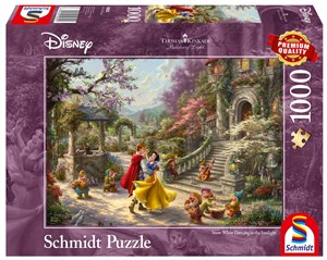 Picture of Puzzle 1000 PQ T. KINKADE Królewna krasnoludki