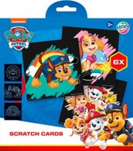 Obrazek Psi Patrol 6 kart do zdrapywania