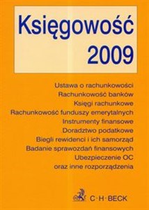 Obrazek Księgowość 2009