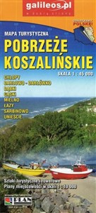Obrazek Mapa turystyczna - Pobrzeże Koszalińskie 1:45 000