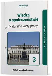Picture of Wiedza o społeczeństwie 3 Maturalne karty pracy Zakres rozszerzony Szkoła ponadpodstawowa