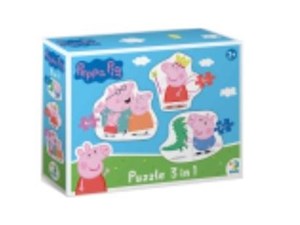 Picture of Puzzle Peppa Pig 3 in1