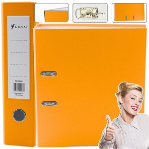 Obrazek Segregator A4/75mm żółty