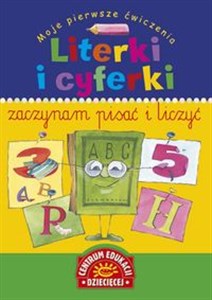 Obrazek Literki i cyferki Moje pierwsze ćwiczenia zaczynam pisać i liczyć