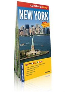 Obrazek Comfort!map New York(Nowy Jork)1:15 00 plan miasta