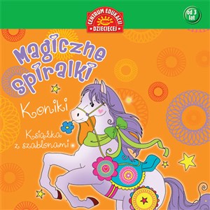 Picture of Magiczne spiralki Koniki Książka z szablonami