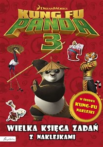 Obrazek Dream Works Kung Fu Panda 3 Wielka księga zadań z naklejkami