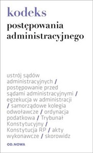 Obrazek Kodeks postępowania administracyjnego