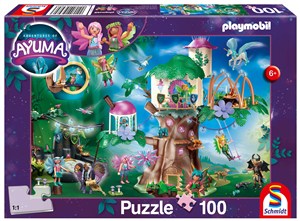 Picture of Puzzle 100 Playmobil Adventures of Ayuma 112304