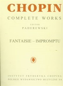 Picture of Chopin Complete Works Fantaisie-impromptu