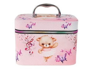 Picture of Kuferek M z lusterkiem na zamek 21x14x11,5cm