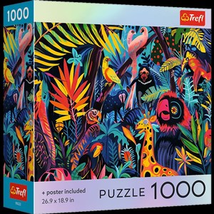 Picture of Puzzle 1000 USA Collection: In the Jungle